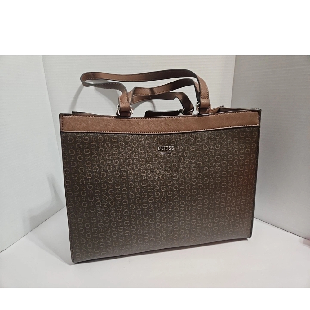 Guess Tote Bodie Purse Style SV860724 Color Natural ""New""